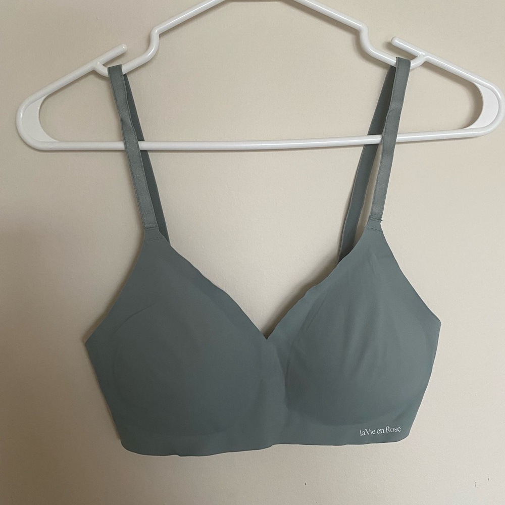 La Vie En Rose Push Up Bralette Blue